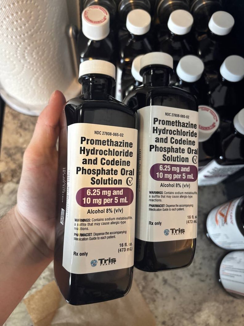 Tris promethazine cough syrup